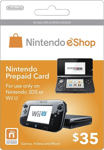  Nintendo - Nintendo eShop Prepaid Card ($35)