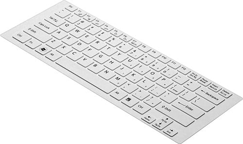 Angle Standard. Sony - Keyboard Skin for Sony VAIO T Series 13 Laptops - White.