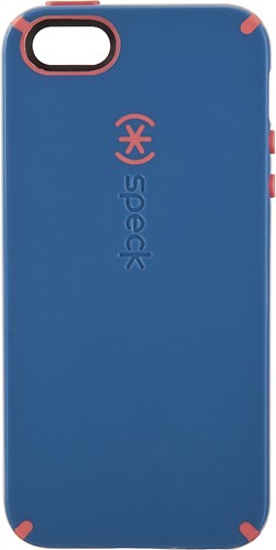  Speck - CandyShell Hard Shell Case for Apple® iPhone® 5 - Blue/Coral Pink