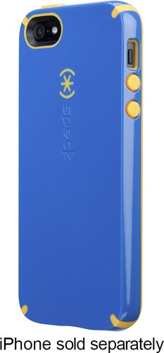  Speck - CandyShell Hard Shell Case for Apple® iPhone® 5 and 5s - Blue/Orange