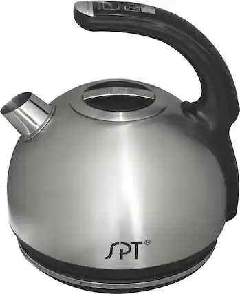 Front. SPT - 1.8L Electric Kettle - Stainless-Steel.