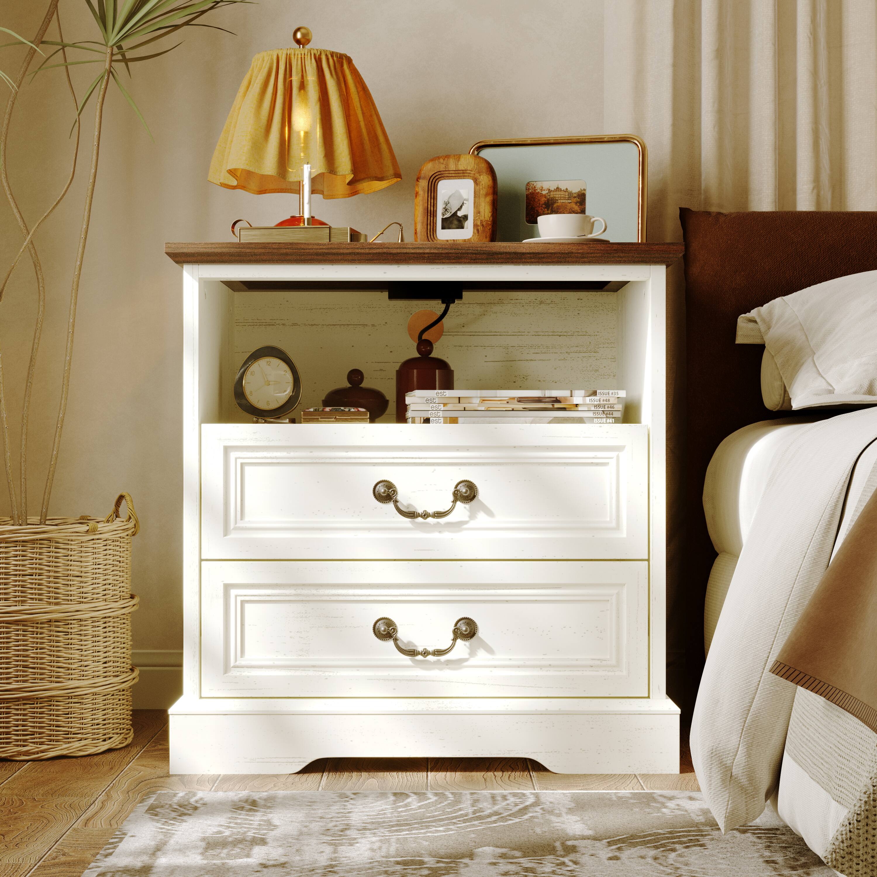 White & Wooden