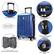 - 2-Stage Telescoping Handle
- Built-in Customizable TSA Combination Lock
- Constructed with High Quality Polycarbonate
- 2-inch Expansion for Extra Additional Packing Capacity
- Fully Lined Interior with Zipper Divider
- Quality 360 Degree Skate Wheels