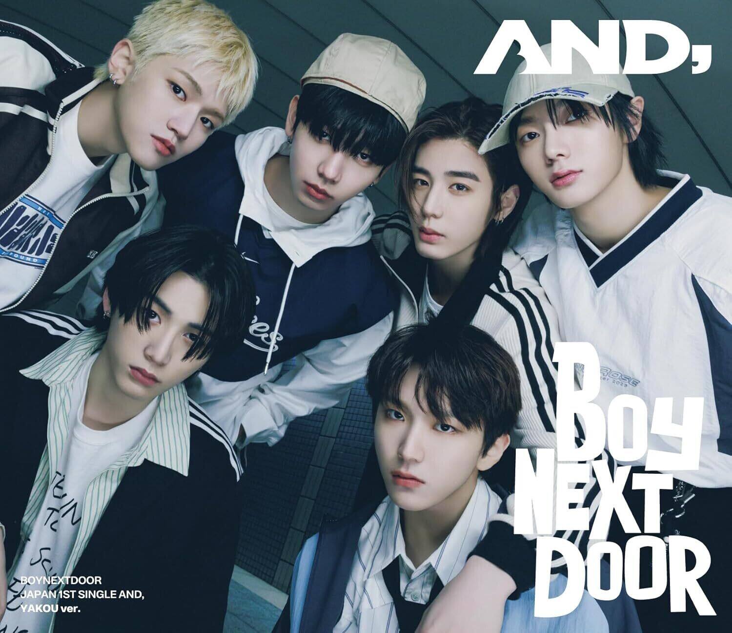 AND,  
BOY NEXT DOOR  
JAPAN 1ST SINGLE AND,  
YAKOU ver.