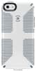 Speck - Candyshell Grip Case for Apple® iPhone® 5c - White/Gravel Gray-Front_Standard
