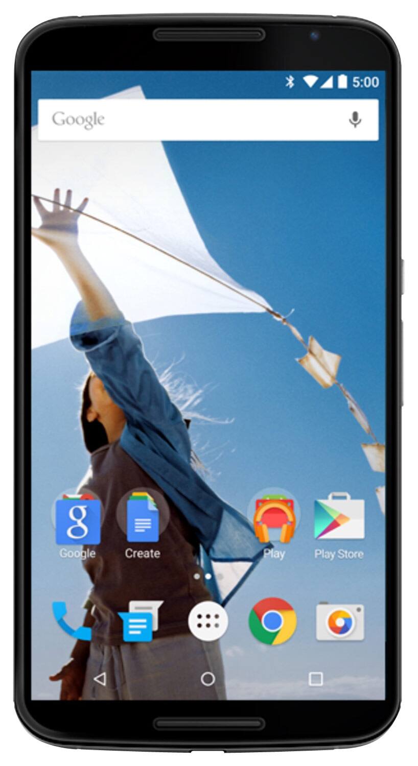  Motorola - Nexus 6 4G with 64GB Cell Phone (Unlocked) - White