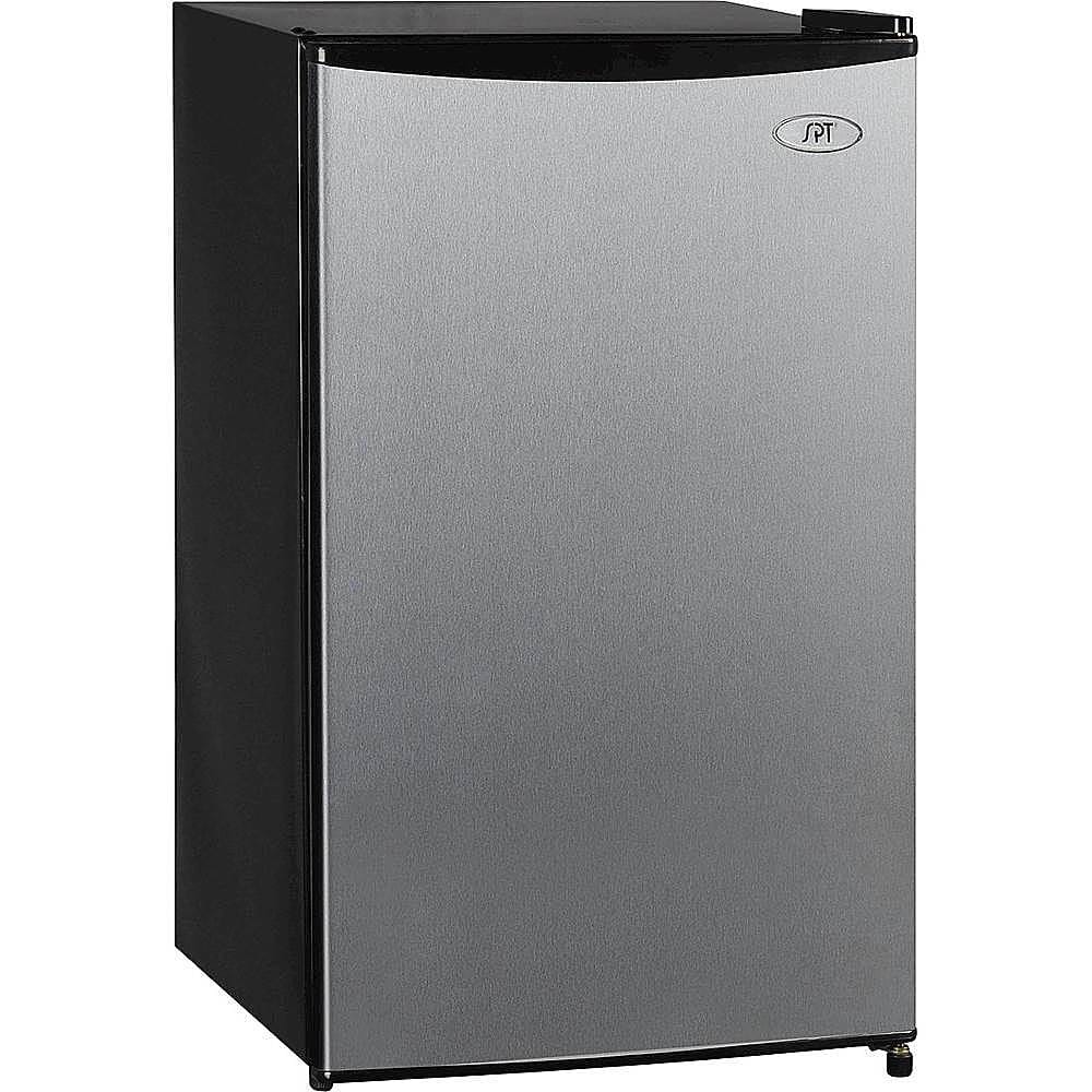 SPT - 3.3 Cu. Ft. Mini Fridge - Stainless Steel - Front_Zoom