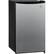 Front. SPT - 3.3 Cu. Ft. Mini Fridge - Stainless steel.