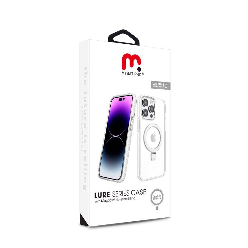 the future is calling MYBAT PRO LIFETIME WARRANTY LURE SERIES CASE with MagSafe Kickstand Ring