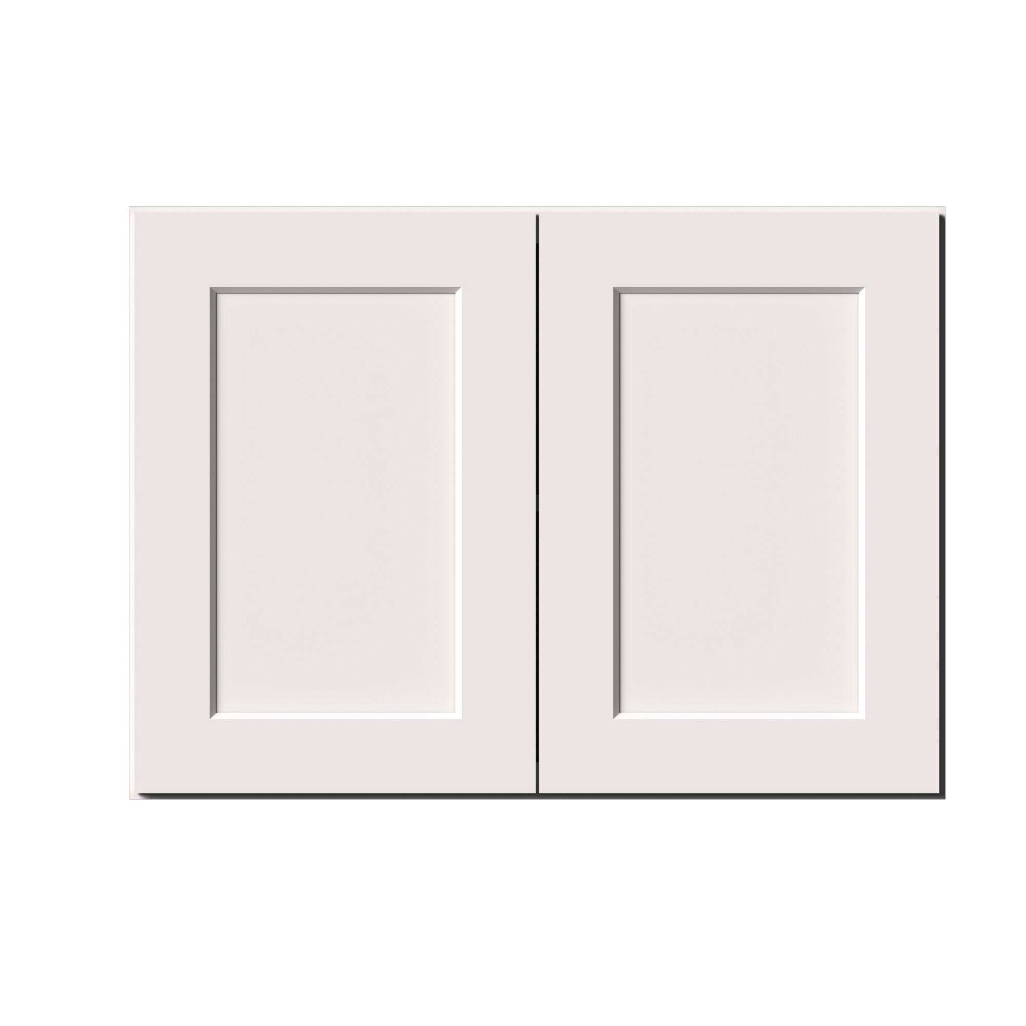 Alt View 1. Boyel Living - 33-in W x 24-in H x 12-in D Shaker RTA Kitchen Wall Cabinet with Soft-Close - White Shaker.
