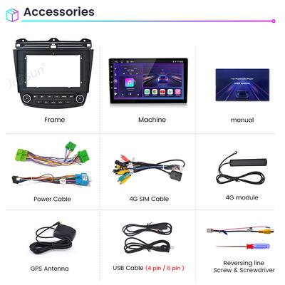 EZoneTronics Android Auto Stereo voor Honda Accord 7e 2003-2007 met Draadloze Carplay Android Auto Touchscreen GPS Navigatie Bluetooth WIFI Split Screen SWC FM/RDS Speler 2G RAM 32G ROM EZoneTronics Android Auto Stereo voor Honda Accord 7e 2003-2007 met Draadloze Carplay Android Auto Touchscreen GPS Navigatie Bluetooth WIFI Split Screen SWC FM/RDS Speler 2G RAM 32G ROM