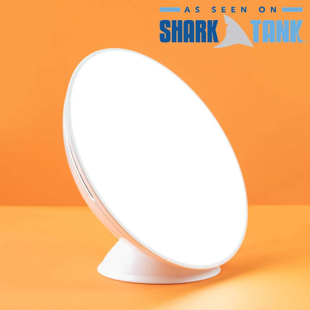 Circadian Optics - Light Therapy Lamp [LAMPU] UV-Free LED Happy Mood Full Spectrum Sun Light Lamp with 10,000 Lux for Seasonal Sunlight - White