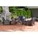 Alt View 14. Hanover - Strathmere 6-Piece Rectangular Patio Set - Navy Blue / Navy Kaleidoscope.