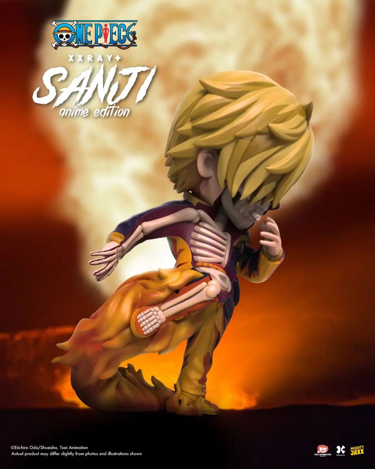 PopMarket Mighty Jaxx One Piece XXRAY Plus Sanji Anime