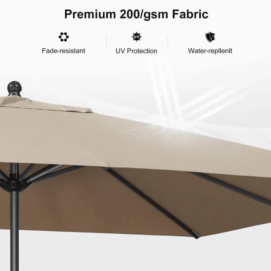 Premium 200/gsm Fabric  
- Fade-resistant  
- UV Protection  
- Water-repellent
