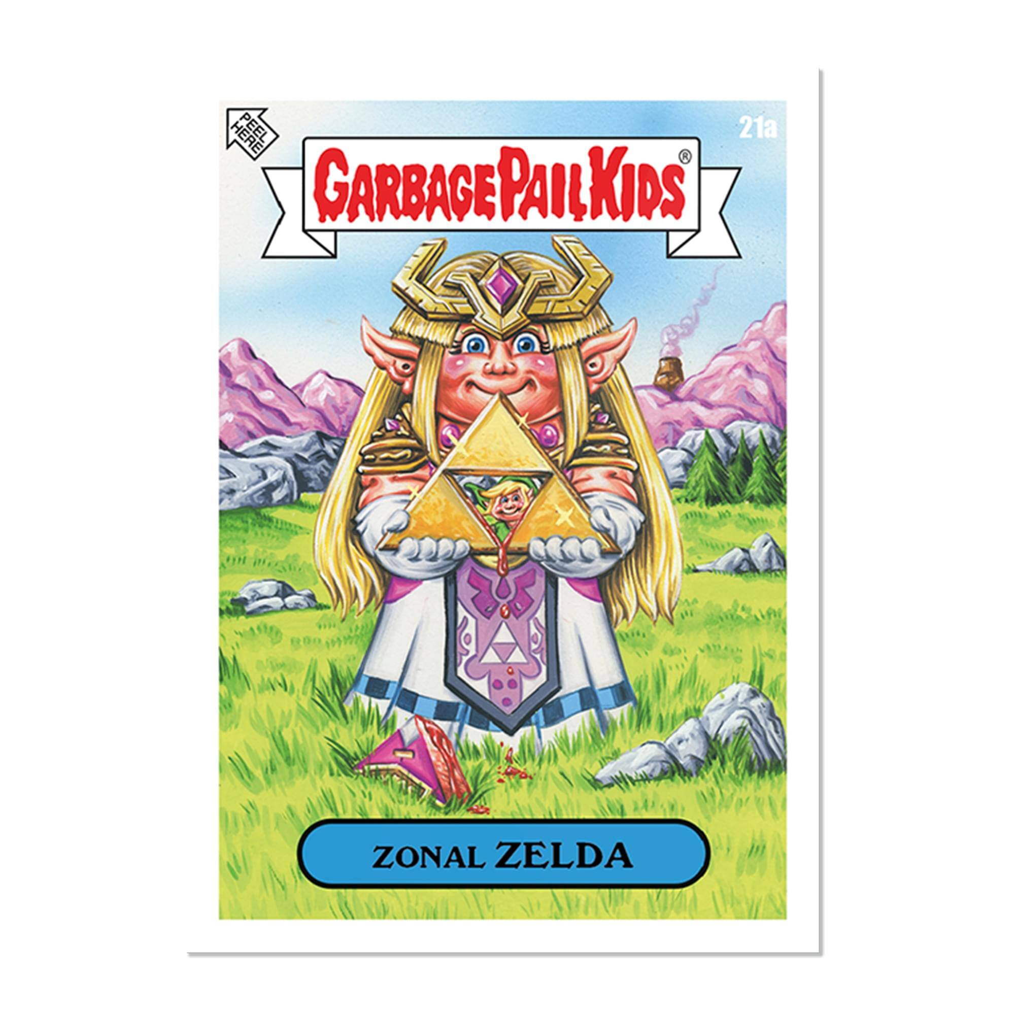 21a 2 Garbage Pail Kids Pail Kids Zonal Zelda