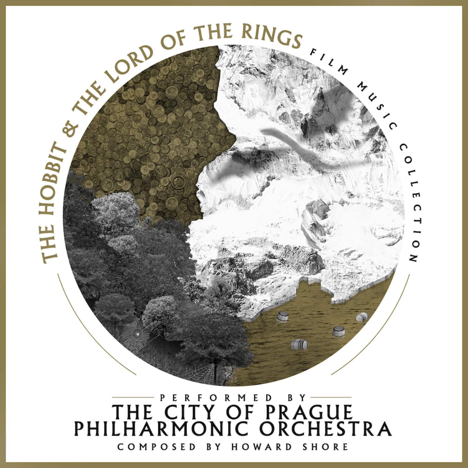 City of Prague Philharmonic Orchestra - The Hobbit & The Lord of the Rings: Film Music Collection  - VINYL LP