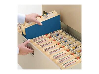 Alt View 2. Smead - File Pocket, 3.5" Expansion, Legal Size, Blue - Blue.