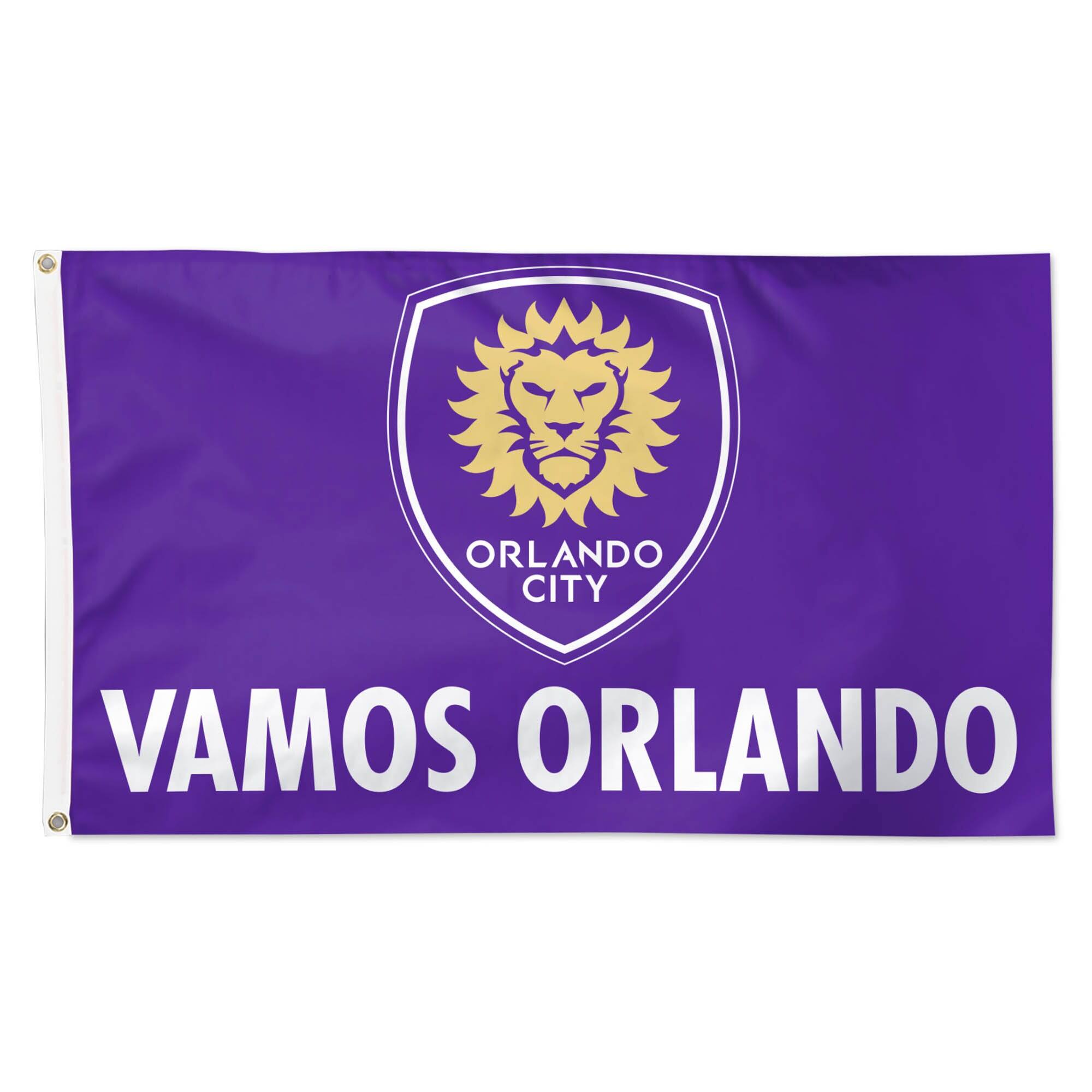Photos - Other Decoration Orlando WinCraft -  City SC 3' x 5' 1-Sided Deluxe Flag - Multicolor 