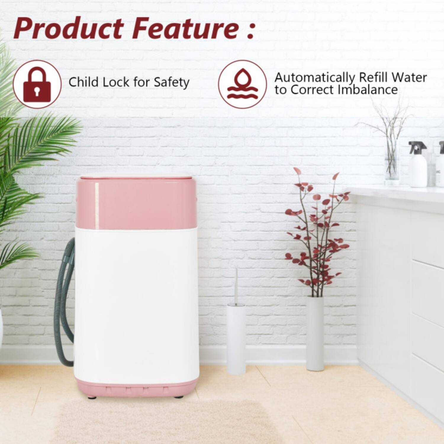 Product Feature:

- Child Lock for Safety
- Automatically Refill Water to Correct Imbalance