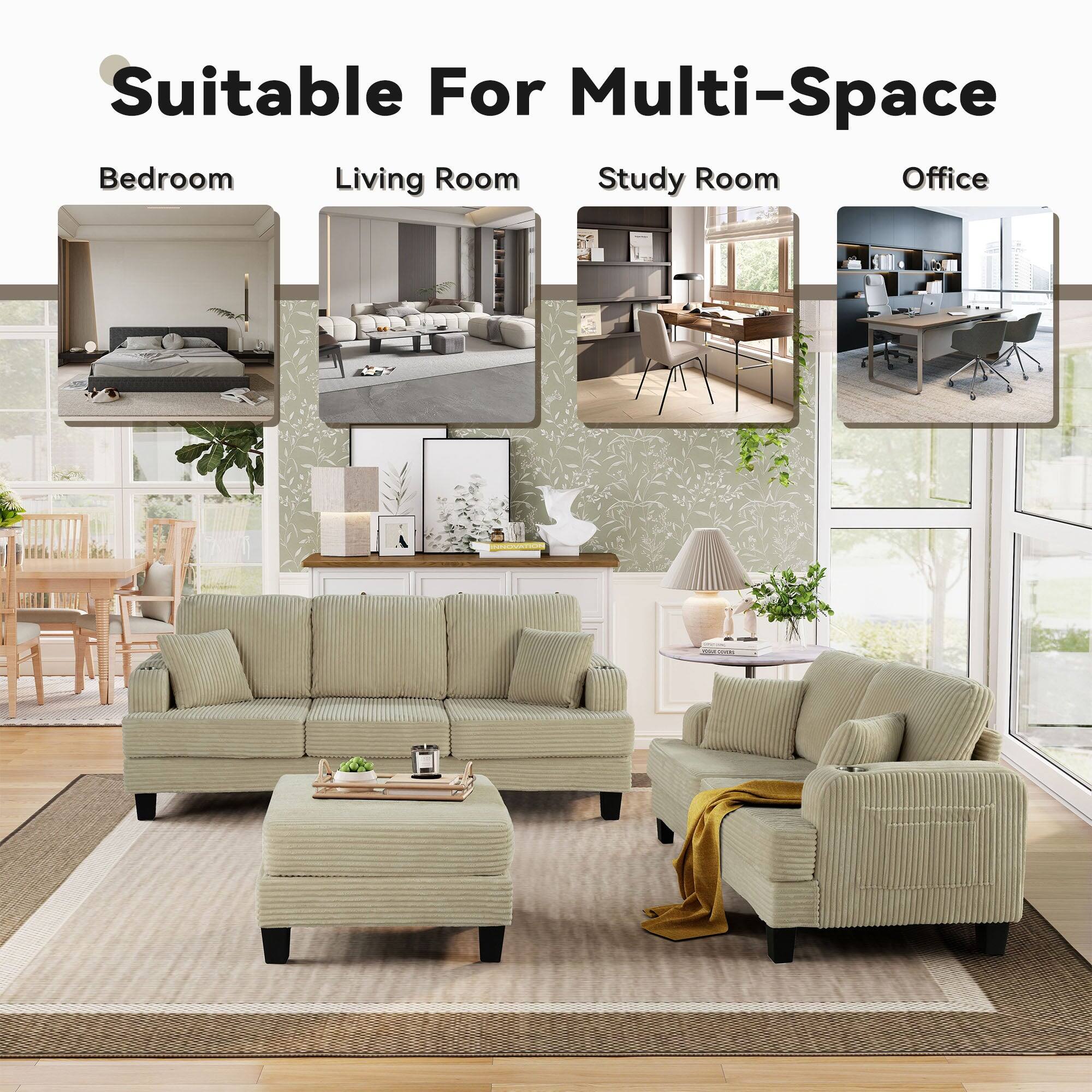 Suitable For Multi-Space

Bedroom

Living Room

Study Room

Office