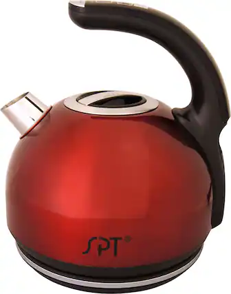 Front. SPT - 1.8L Electric Kettle - Ruby Red.