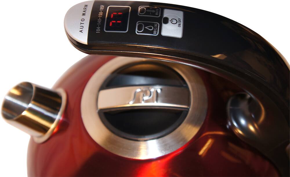 Alt View 1. SPT - 1.8L Electric Kettle - Ruby Red.