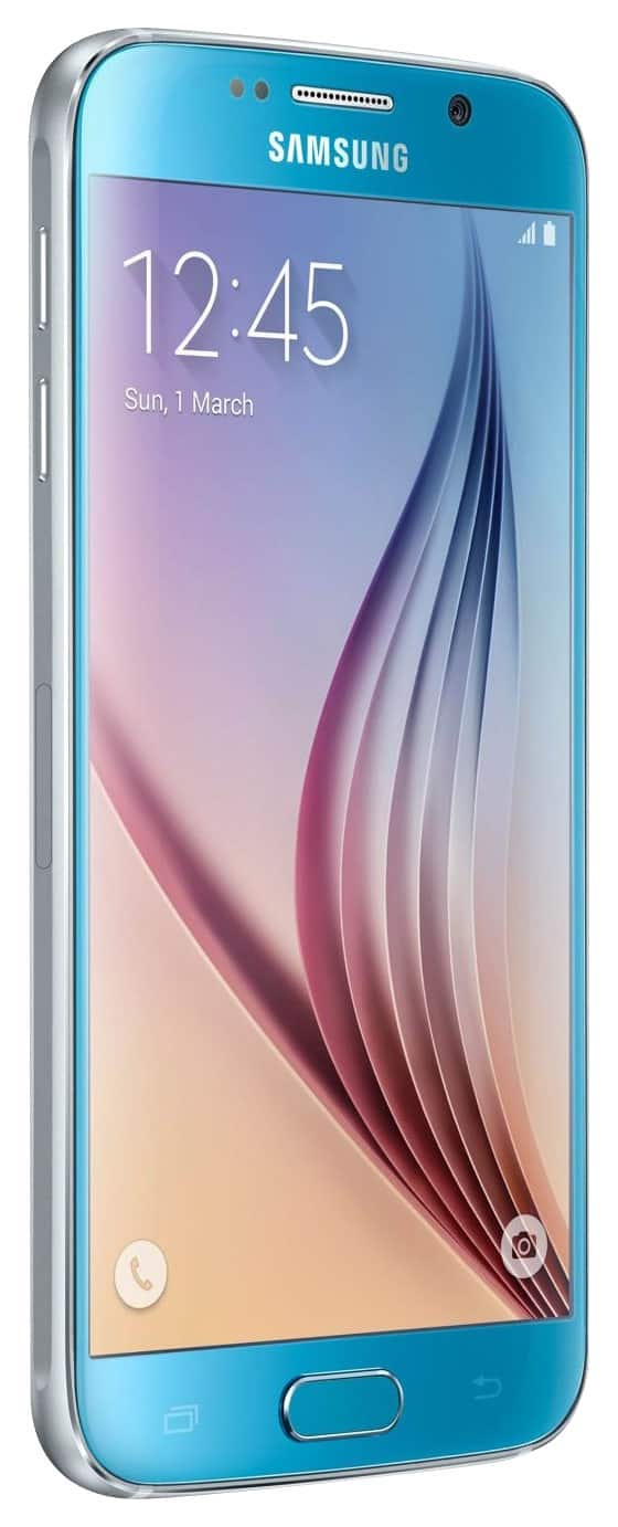 Alt View 12. Samsung - Galaxy S6 4G with 64GB Memory Cell Phone (Unlocked).