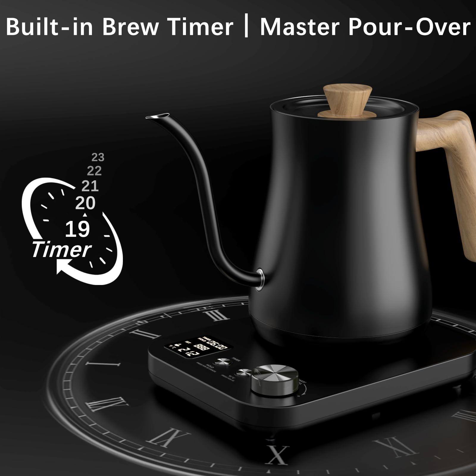 Built-in Brew Timer | Master Pour-Over

Timer