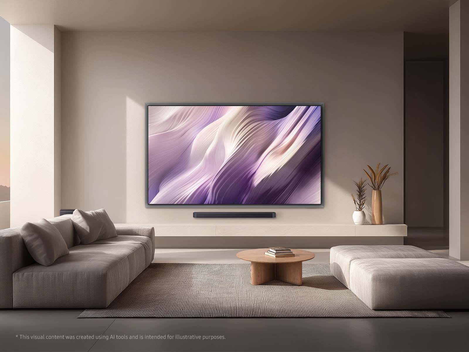 Samsung 55" Class S95H OLED 4K UHD Smart Vision AI Smart Tizen TV (2026) gallery view