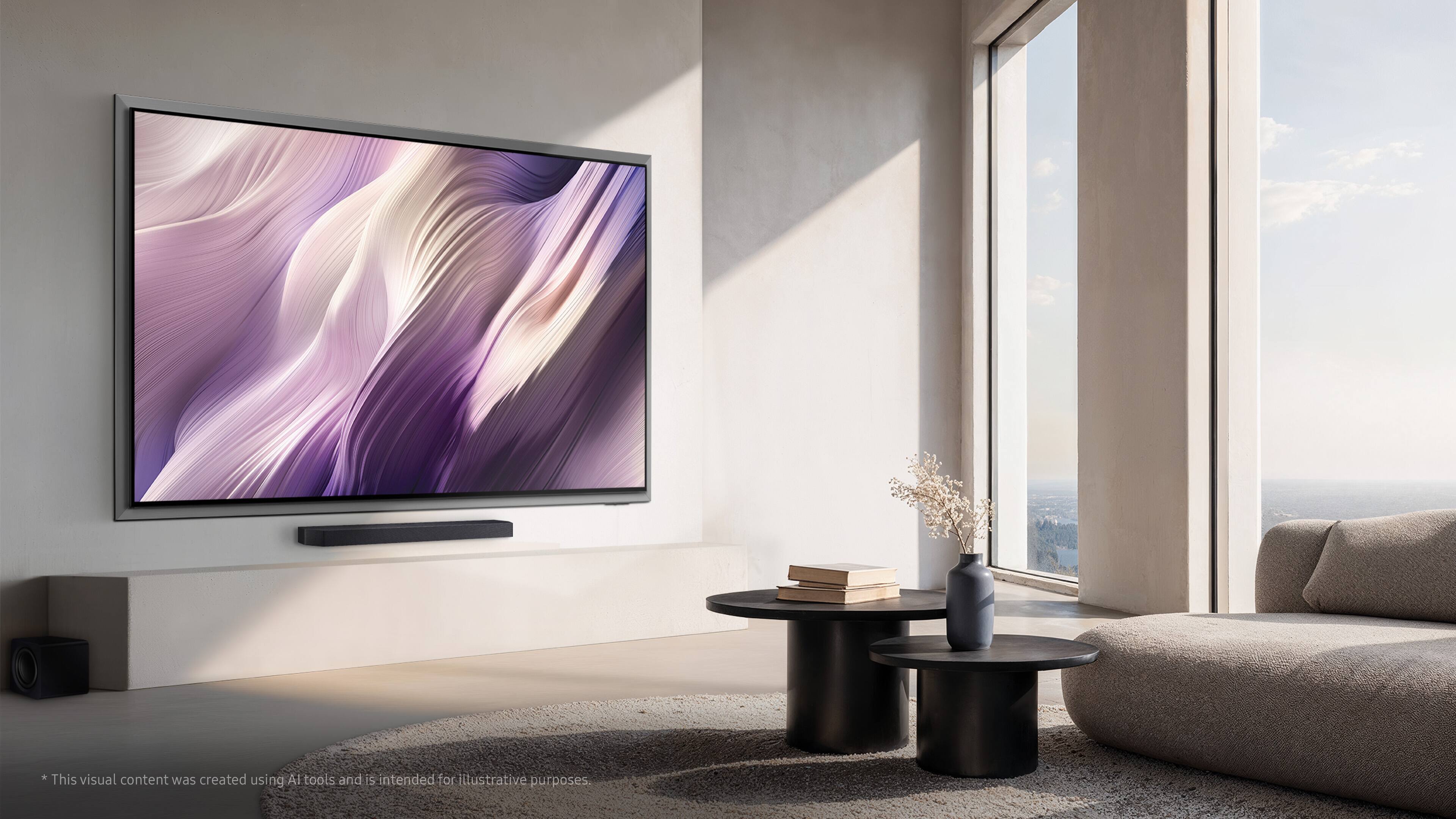 Samsung 55" Class S95H OLED 4K UHD Smart Vision AI Smart Tizen TV (2026) gallery view