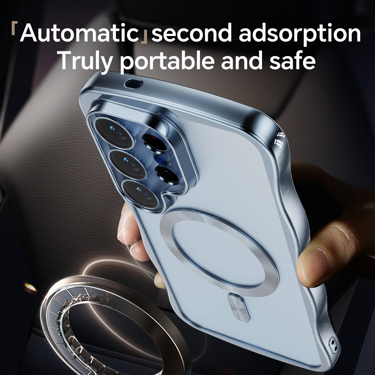 "Automatic" second adsorption  
Truly portable and safe