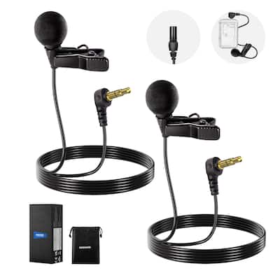 Neewer 2 Pack 4mm Mini Lavalier Microphone Wired Lapel Mic Set for Neewer 2 Pack 4mm Mini Lavalier Microphone Wired Lapel Mic Set for