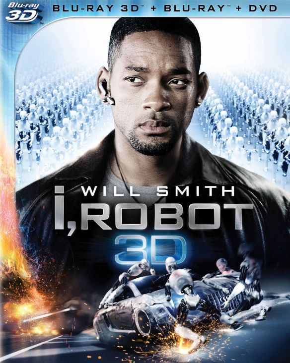  I, Robot [3 Discs] [3D] [Blu-ray/DVD] [Blu-ray/Blu-ray 3D/DVD] [2004]