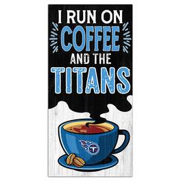 Fan Creations - Tennessee Titans 6" x 12" Coffee Wall Art - Multicolor
