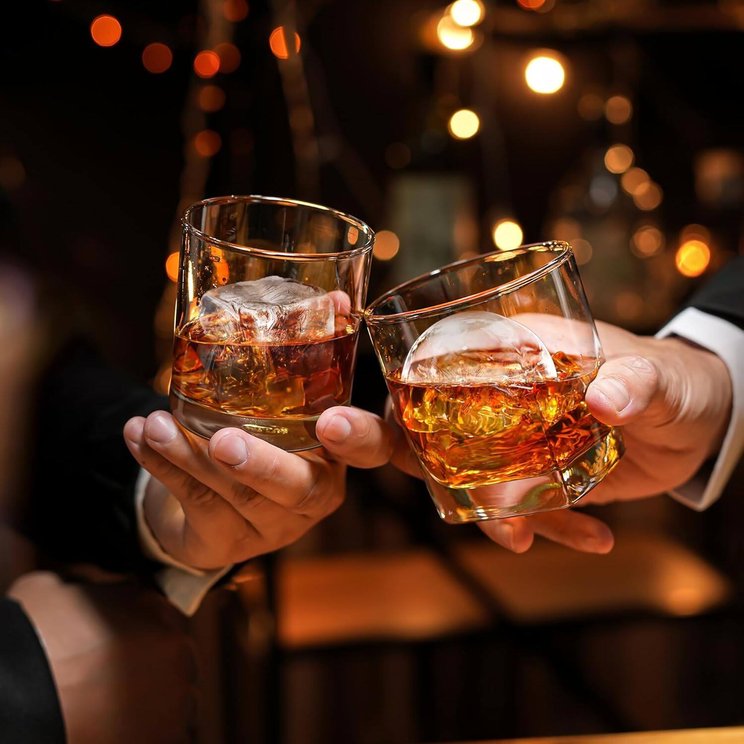 Alt View 3. Zulay Kitchen - Zulay Kitchen Silicone Ice Cube Trays Set of 2 - Large Square Ice Cube Molds and Sphere Ice Ball Maker with Lid - Red.