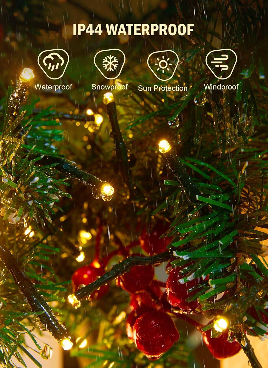 IP44 WATERPROOF

- Waterproof
- Snowproof
- Sun Protection
- Windproof