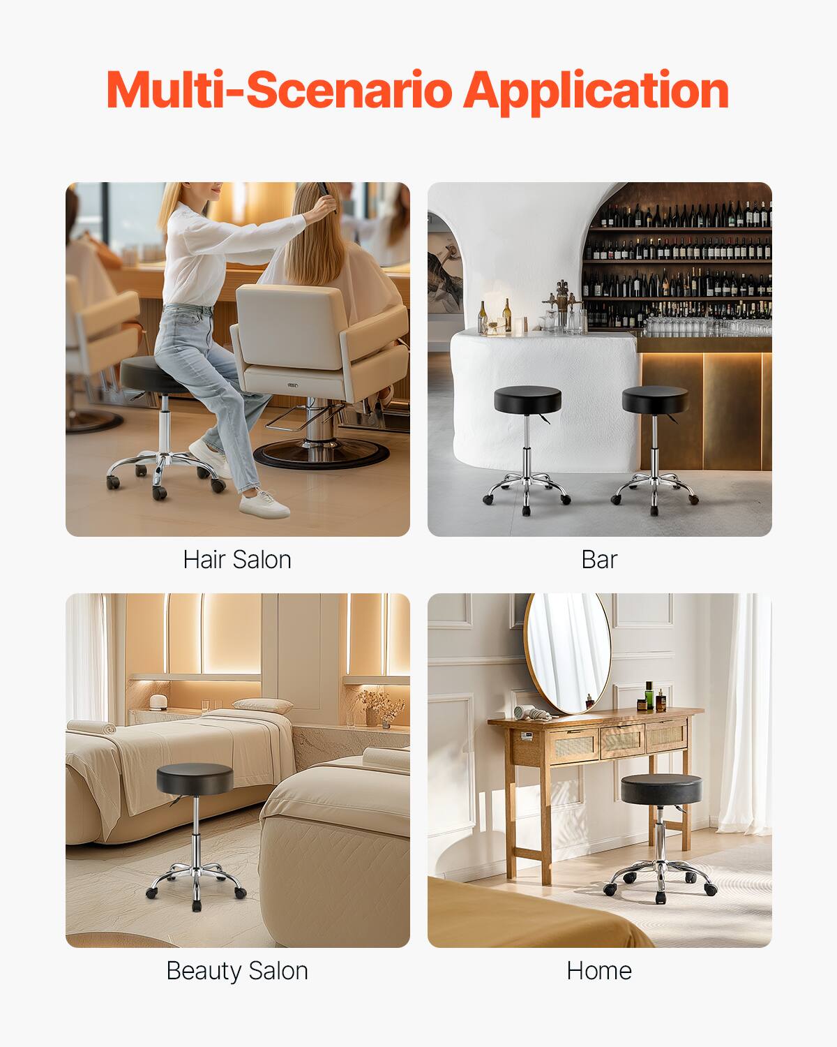 Multi-Scenario Application

Hair Salon
Bar
Beauty Salon
Home