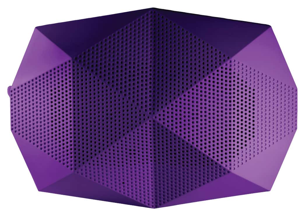 Front. Outdoor Tech - Turtle Shell 2.0 Portable Wireless Boombox Speaker - Purple.