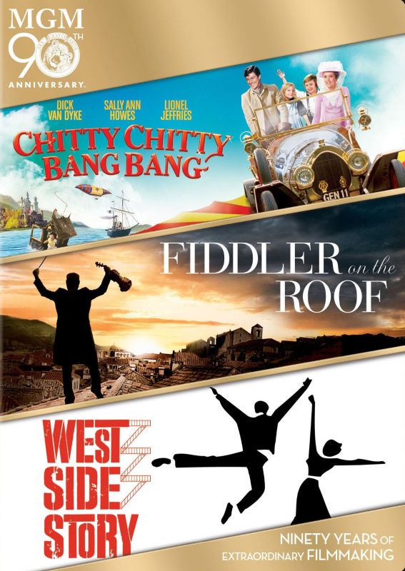  Chitty Chitty Bang Bang/Fiddler on the Roof/West Side Story [3 Discs] [DVD]