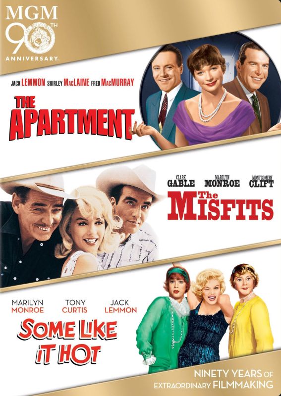  The Apartment/The Misfits/Some Like It Hot [3 Discs] [DVD]