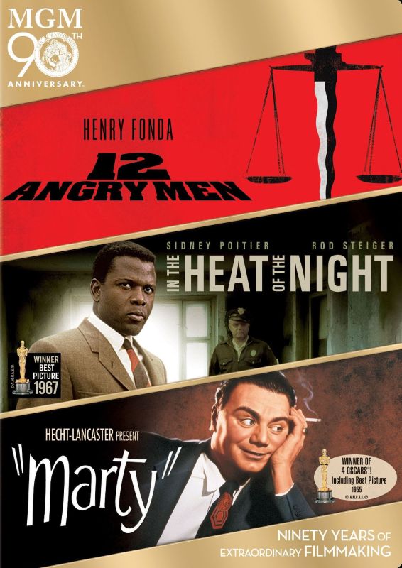  12 Angry Men/In the Heat of the Night/Marty [3 Discs] [DVD]