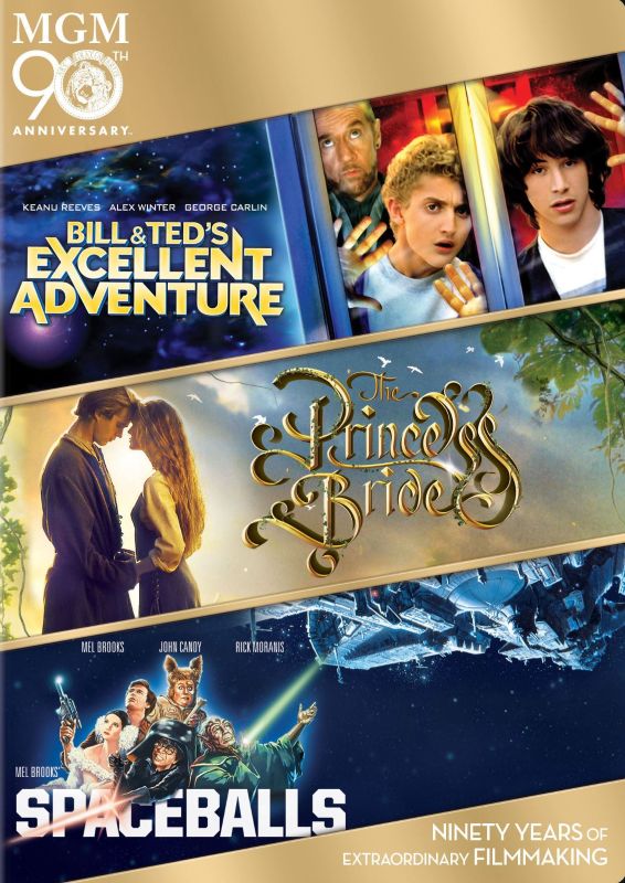  Bill &amp; Ted's Excellent Adventure/The Princess Bride/Spaceballs [3 Discs] [DVD]