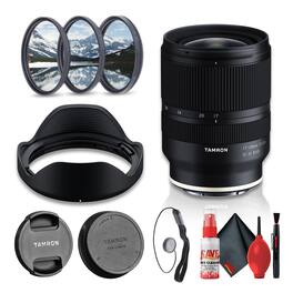 Bundle - Tamron - 17-28mm f/2.8 Di III RXD Lens for Sony E - Black