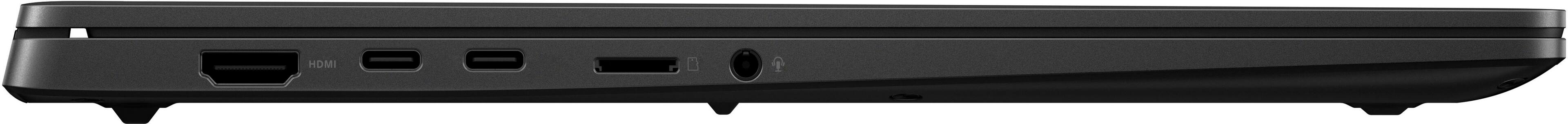 Alt View 5. ASUS - Vivobook S 15 15" 3K OLED Laptop - Copilot+ PC - Snapdragon X Plus - 16GB Memory - 512GB SSD - Neutral Black.