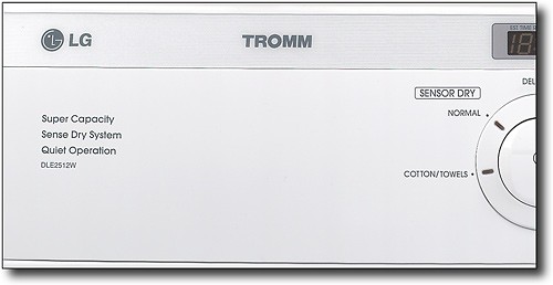 lg tromm dryer dlg2522w