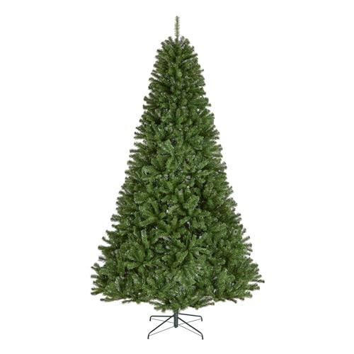 Alt View 2. National Tree Company - NATIONAL TREE COMPANY 9FT UNLIT NORTH VALLEY SPRUCE ART CHRISTMAS TREE - GREEN - Green.