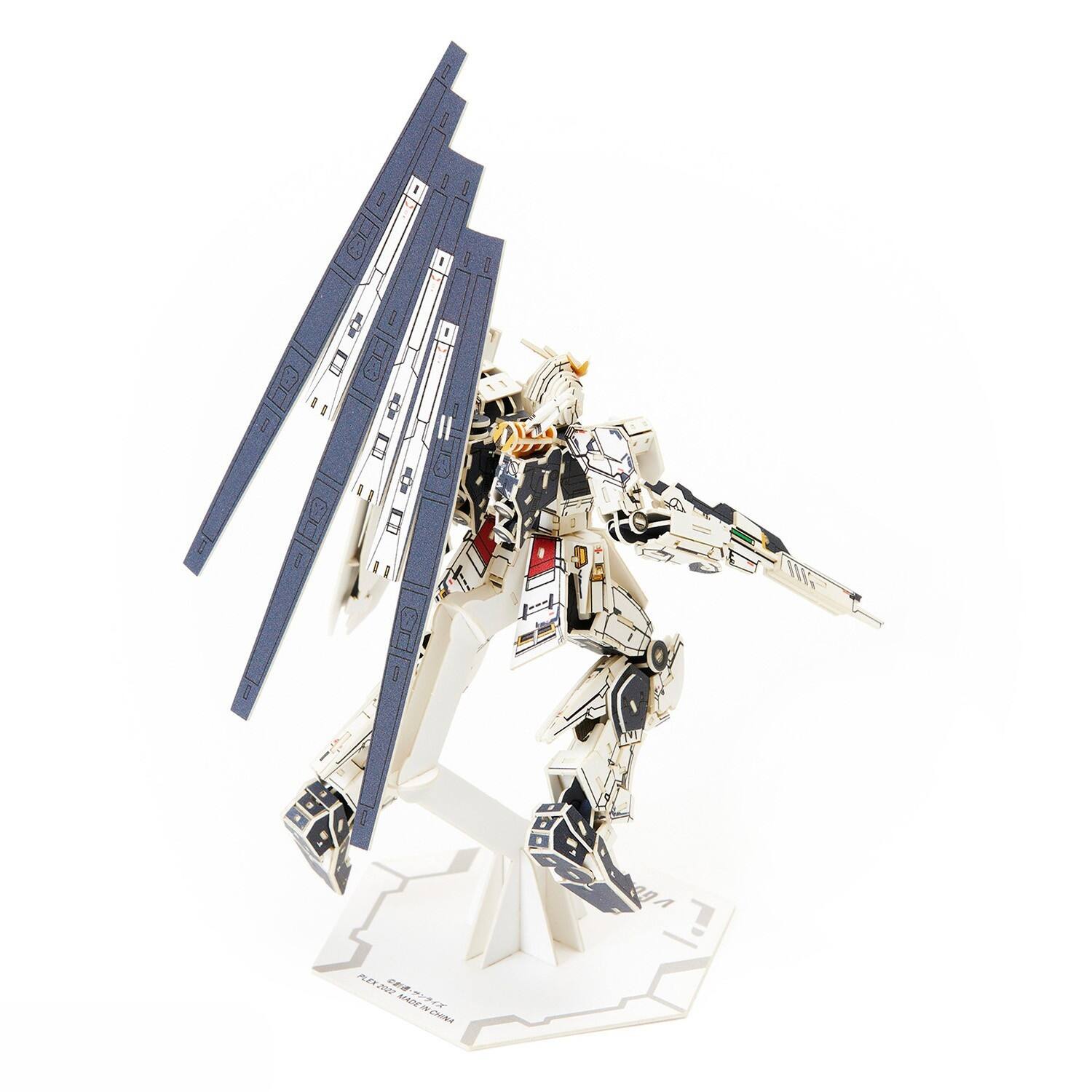 Angle. 3D Puzzle - 3D DIY Puzzle: RX-93 v-Gundam si-gu-mi PRO: Premium Mobile Suit - 373pcs.