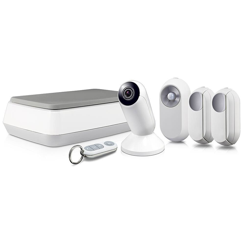 Best Buy: Swann Wireless Home Security And Monitoring System Gray/White ...