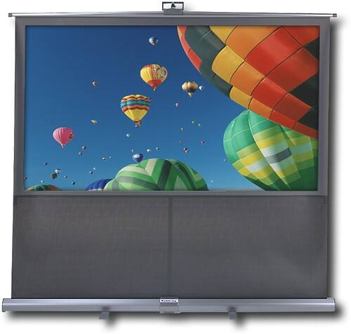 Front Standard. Panoview - 80" 16:9 Portable  Screen.